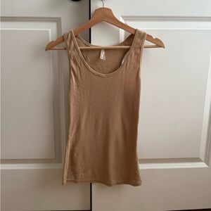 Classic Tan Sleeveless Top
